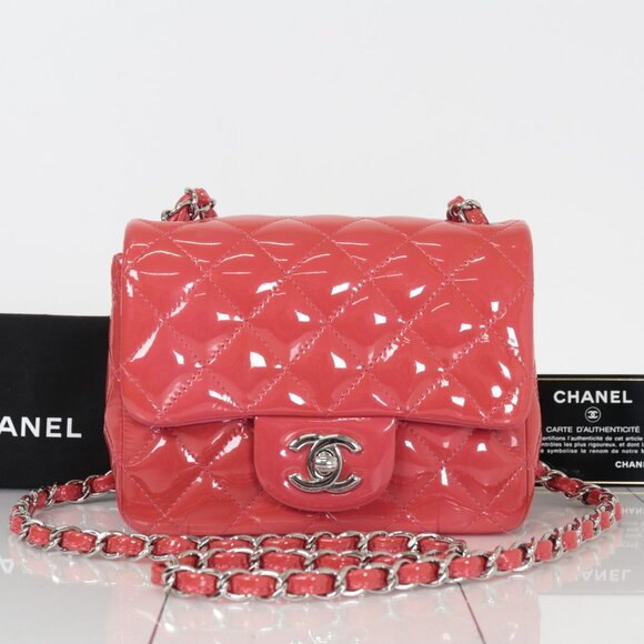CHANEL Handbags - CHANEL Pink Quilted Shoulder Bag